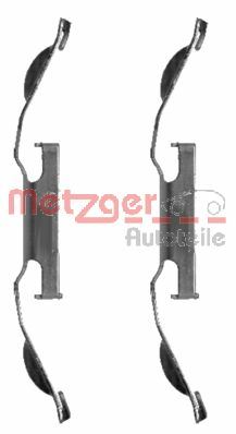 METZGER AUTOTEILE Tilbehørssæt, skivebremsebelægning 1091221 for FORD VOLVO BMW LAND ROVER