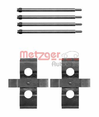 METZGER AUTOTEILE Tilbehørssæt, skivebremsebelægning 1091611 for MERCEDES-BENZ