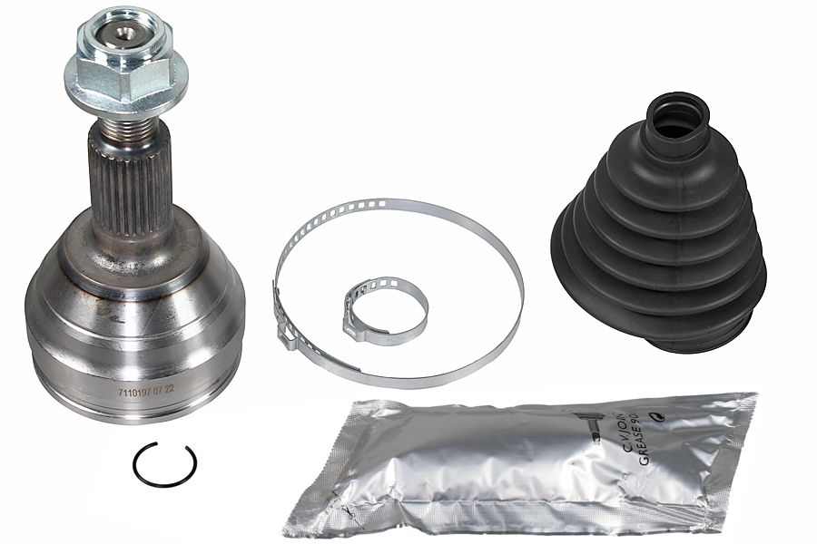 METZGER AUTOTEILE Ledsæt, drivaksel 7110197 højre foraksel for VAUXHALL GENERAL MOTORS