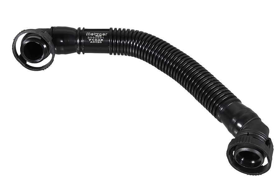 METZGER AUTOTEILE Slange, krumtaphusventilation 2380251 fra olieudskiller efter ventil (bundkarsudluftning) for VW