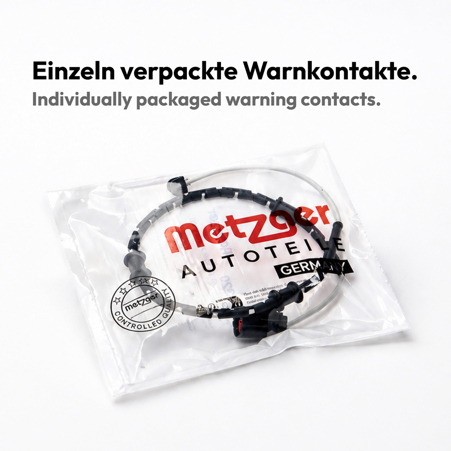 METZGER AUTOTEILE Slidindikator, bremsebelægning 1190420 for BMW