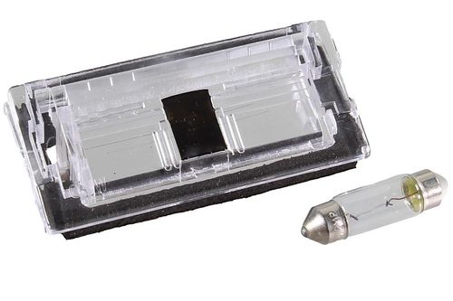 Produktbillede for Lygteglas, nummerpladelys
