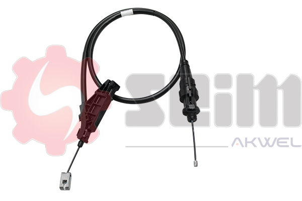 SEIM Håndbremsekabel 554905 foran for PEUGEOT LANCIA