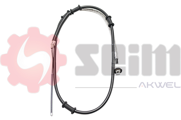 SEIM Håndbremsekabel 554911 bagved til højre for OPEL FIAT