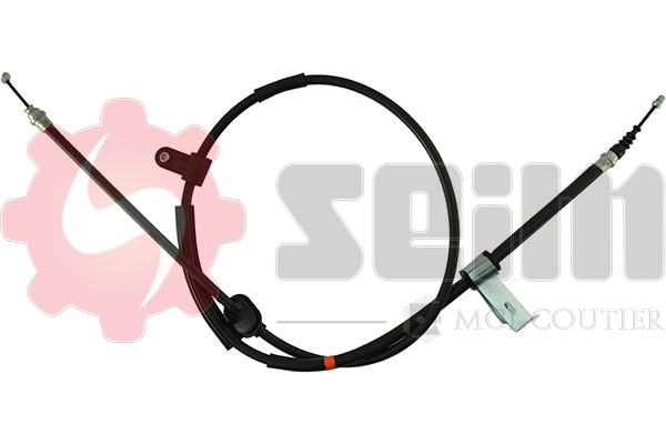 SEIM Håndbremsekabel 554002 bagved til venstre for ALFA ROMEO
