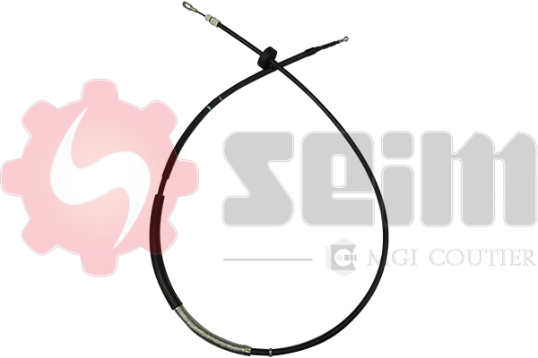 SEIM Håndbremsekabel 554014 bagved til venstre for AUDI SEAT