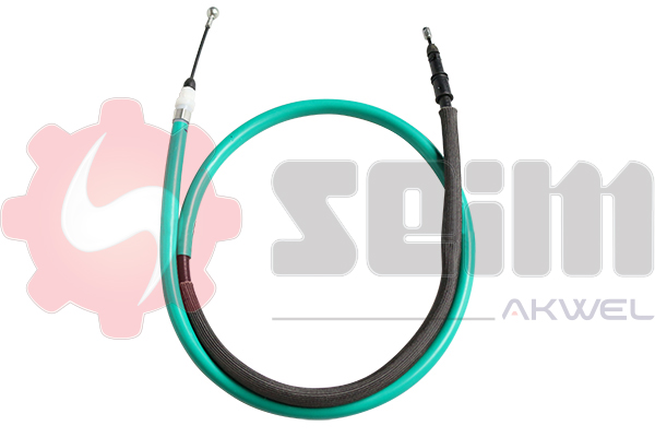 SEIM Håndbremsekabel 554052 bagved til højre for PEUGEOT FIAT
