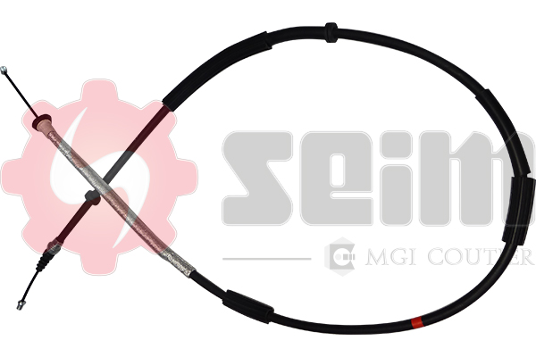 SEIM Håndbremsekabel 554093 bagved til højre for FIAT