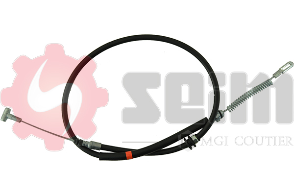 SEIM Håndbremsekabel 554187 bagved til højre for IVECO
