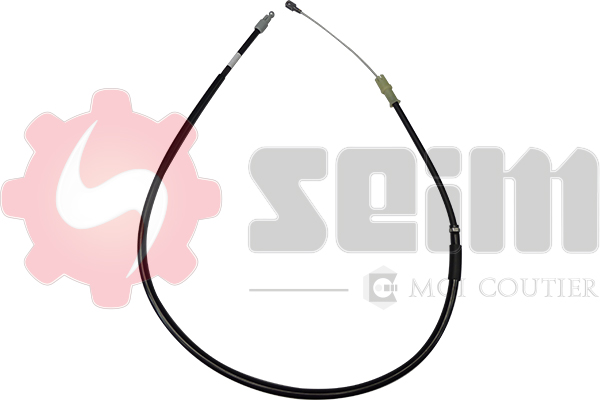 SEIM Håndbremsekabel 554313 bagved til højre for MERCEDES-BENZ VW