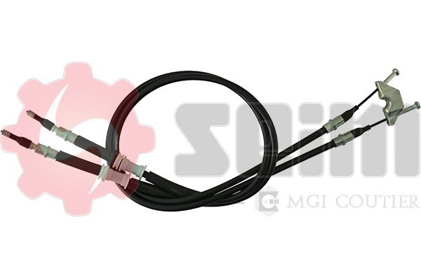 SEIM Håndbremsekabel 554365 midten for OPEL