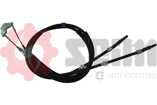 SEIM Håndbremsekabel 554367 midten for OPEL