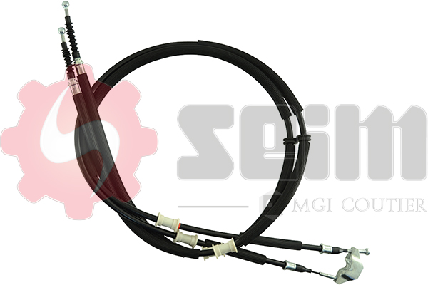 SEIM Håndbremsekabel 554392 bag for OPEL
