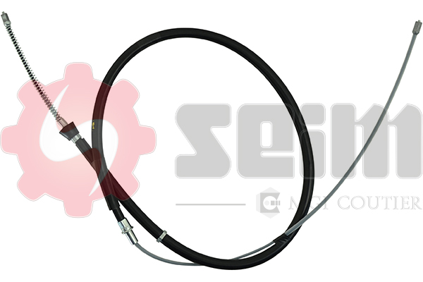 SEIM Håndbremsekabel 554418 bagved til højre for VW