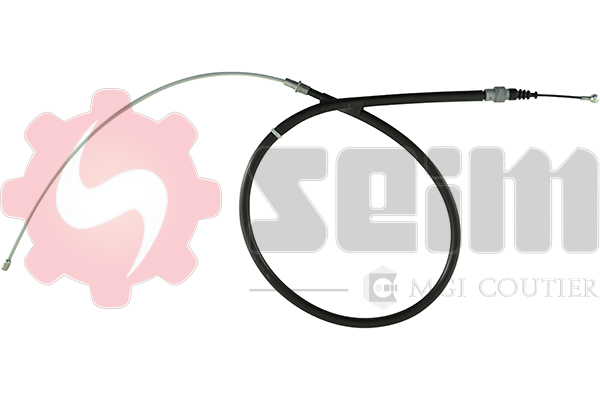 SEIM Håndbremsekabel 554419 bagved til højre for VW