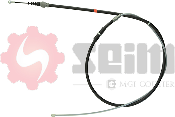SEIM Håndbremsekabel 554424 bagved til højre for SKODA
