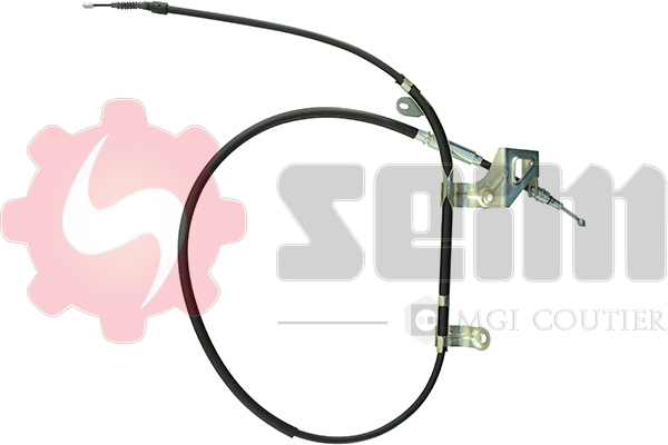 SEIM Håndbremsekabel 554514 bagved til højre for VW