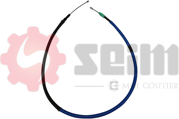 SEIM Håndbremsekabel 554655 bagved til højre for PEUGEOT FIAT