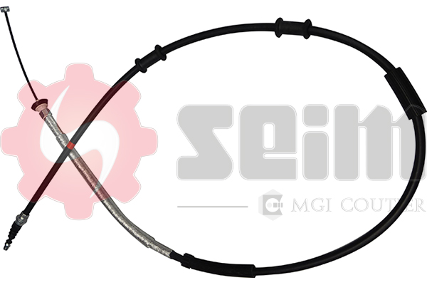 SEIM Håndbremsekabel 554860 bagved til venstre for ALFA ROMEO FIAT
