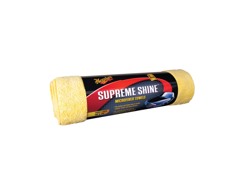 Supreme Shine Microfibre mikrofiberklud (3 stk.), MEGUIARS