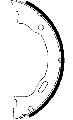 TEXTAR Bremsebakkesæt, parkeringsbremse 91057800 for MERCEDES-BENZ CHRYSLER LANCIA FIAT