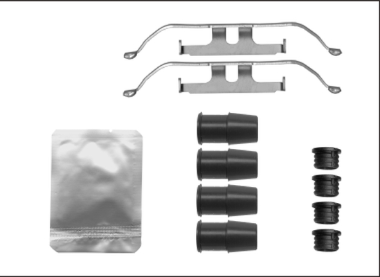 TEXTAR Tilbehørsæt, bremsekaliper 82540200 for BMW