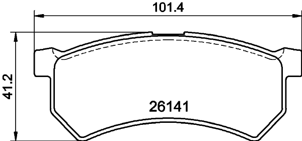 DON Bremseklodser pcp1744 for RENAULT