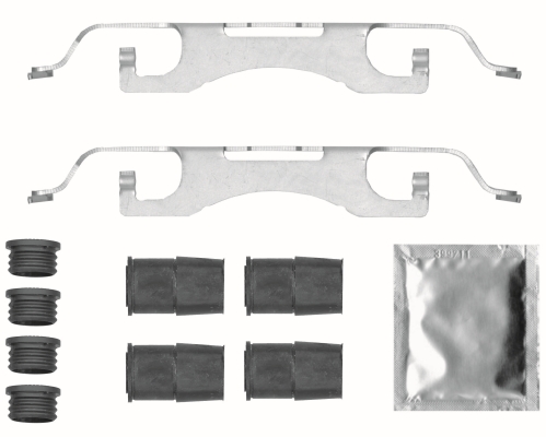 TEXTAR Tilbehørsæt, bremsekaliper 82544300 for FORD