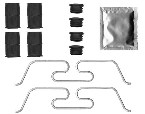 TEXTAR Tilbehørsæt, bremsekaliper 82551100 for VOLVO VAUXHALL JAGUAR