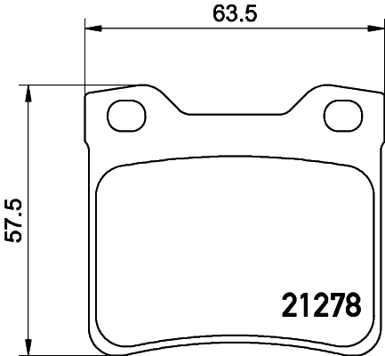 DON Bremseklodser pcp1404 for PEUGEOT CITROËN