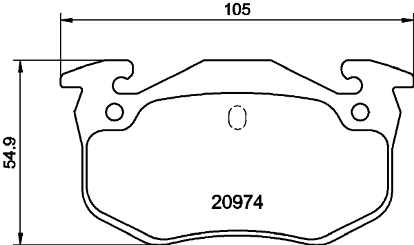 DON Bremseklodser pcp1071 for PEUGEOT CITROËN CITROËN (DF-PSA) RENAULT