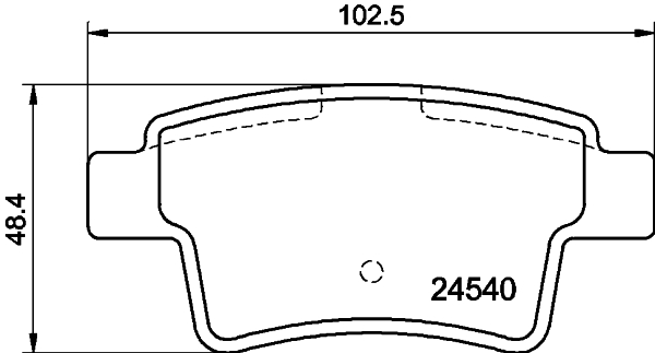 DON Bremseklodser pcp1184 for CITROËN
