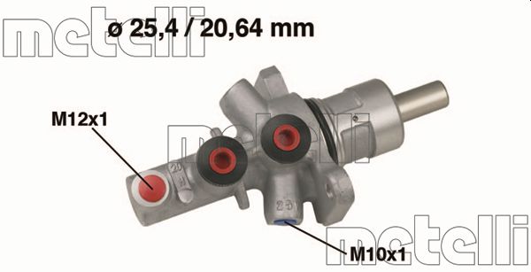 METELLI Hovedbremsecylinder 050561 for BMW