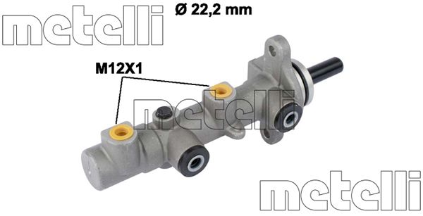 METELLI Hovedbremsecylinder 050825 for KIA