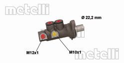 METELLI Hovedbremsecylinder 050875 for PEUGEOT