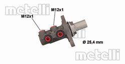 METELLI Hovedbremsecylinder 050879 for OPEL
