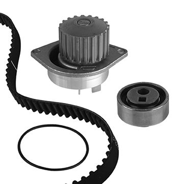 METELLI Vandpumpe + tandremssæt 3004911 for PEUGEOT CITROËN