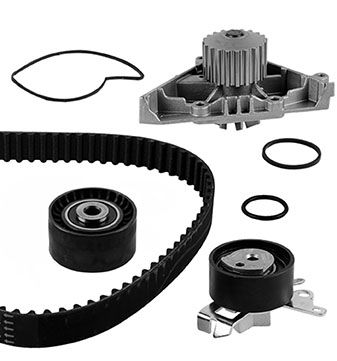 METELLI Vandpumpe + tandremssæt 3008621 for PEUGEOT CITROËN LANCIA