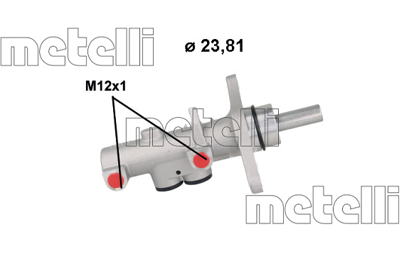 METELLI Hovedbremsecylinder 051200 for VW