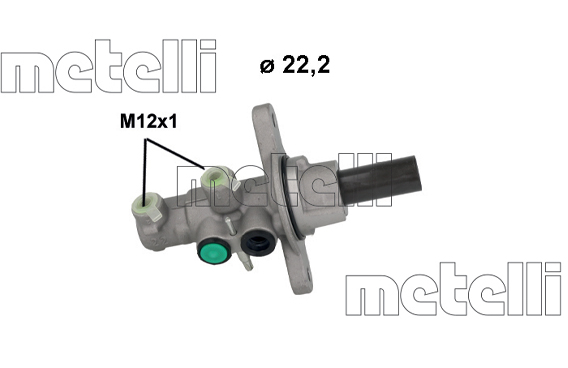 METELLI Hovedbremsecylinder 051201 for TOYOTA