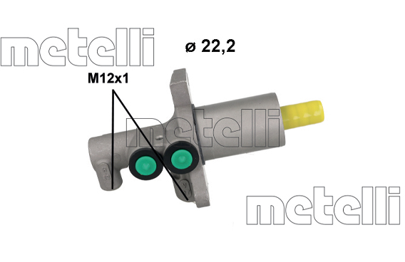 METELLI Hovedbremsecylinder 051224 for BMW