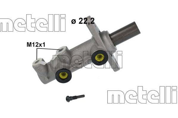 METELLI Hovedbremsecylinder 051236 for KIA