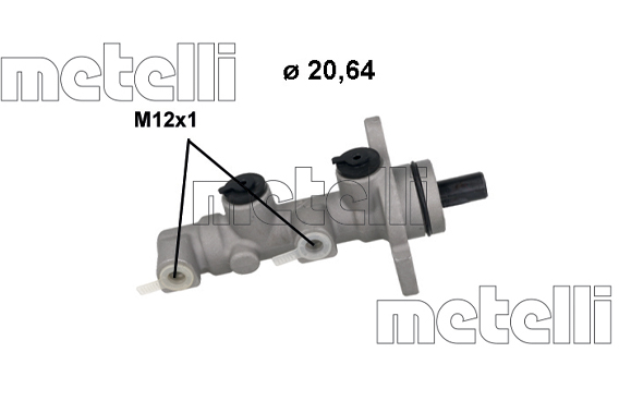 METELLI Hovedbremsecylinder 051245 for KIA