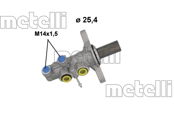 METELLI Hovedbremsecylinder 051274 for FORD
