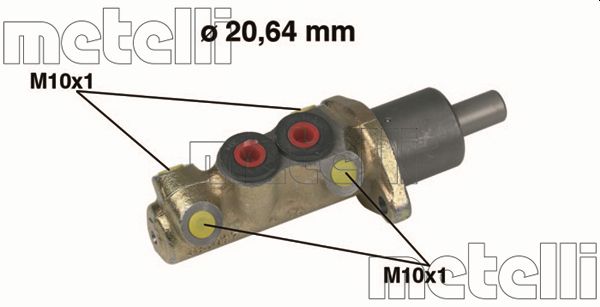 METELLI Hovedbremsecylinder 050039 for VW