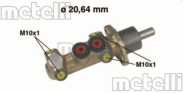 METELLI Hovedbremsecylinder 050044 for LANCIA FIAT