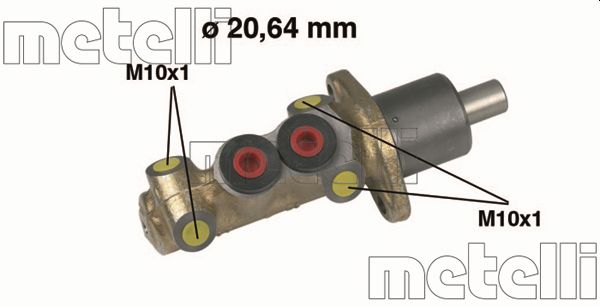 METELLI Hovedbremsecylinder 050059 for PEUGEOT SEAT CITROËN RENAULT