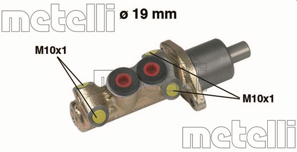 METELLI Hovedbremsecylinder 050061 for PEUGEOT CITROËN RENAULT TRUCKS