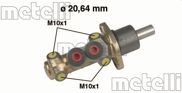METELLI Hovedbremsecylinder 050142 for VW