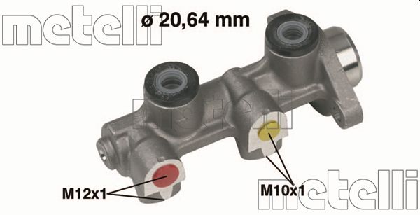 METELLI Hovedbremsecylinder 050190 for OPEL